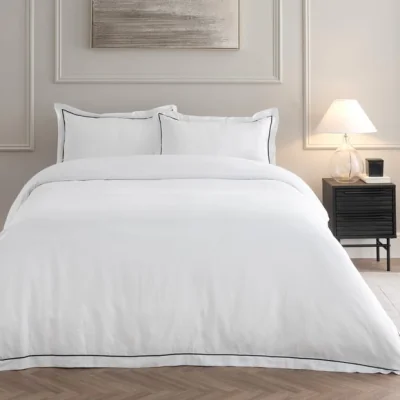 Dunelm Berlin Single Stitch Bedding Bundle