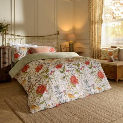 Dunelm Riviera Delamere Voyage 100% Cotton Duvet Cover and Pillowcase Set