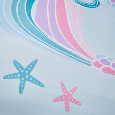 Dunelm Magical Mermaid Reversible Duvet Cover and Pillowcase Set