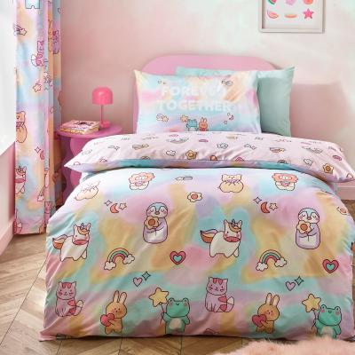 Dunelm Catherine Lansfield Forever Together Polycotton Duvet Cover & Pillowcase Set