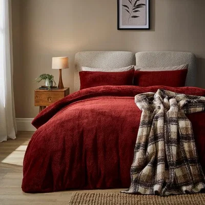 Dunelm Teddy Duvet Cover and Pillowcase Set