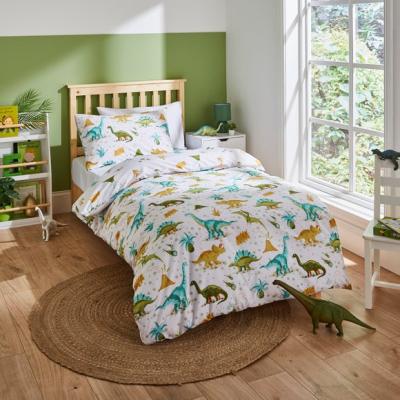 Dunelm Dino Duvet Cover & Pillowcase Set