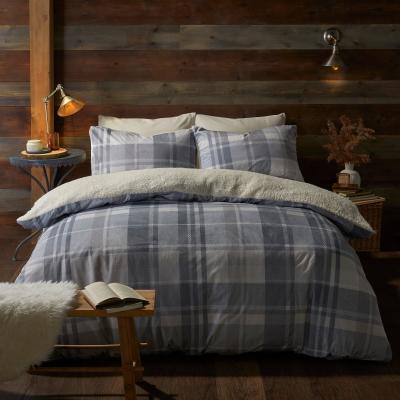 Dunelm Mulford Check Duvet Cover & Pillowcase Set