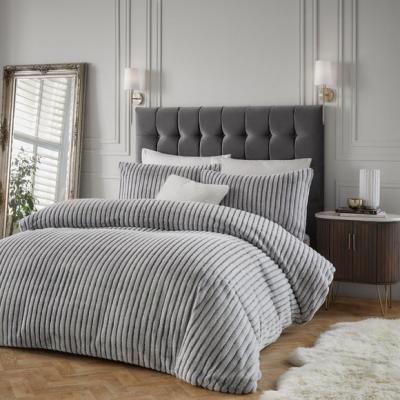 Dunelm Wylder Nature Alpine Faux Fur Duvet Cover and Pillowcase Set