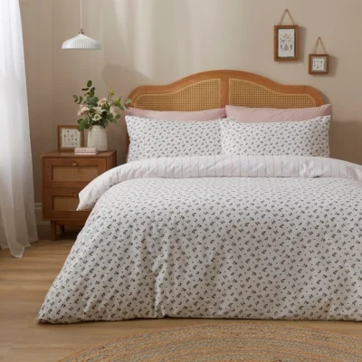 Dunelm Ultimate Ditsy Floral 100% Cotton Bedding Bundle Set
