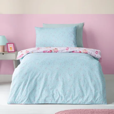 Dunelm Catherine Lansfield Sweet Treats Quilt Cover and Pillowcase Set