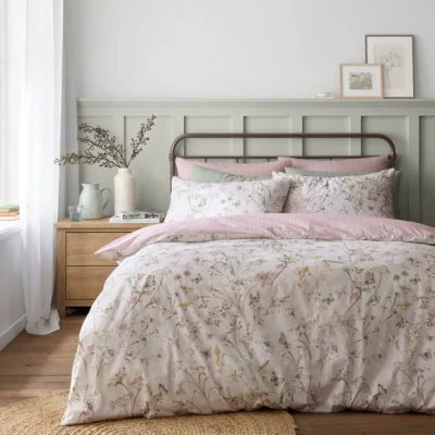 Dunelm Ella Whimsical Polycotton Duvet Cover & Pillowcase Set