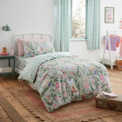 Dunelm Whimsical Woods Duvet Cover and Pillowcase Set