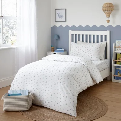 Dunelm By The Sea Organic Cotton Duvet Cover and Pillowcase Set