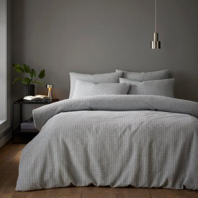 Dunelm Mason Geo Jacquard Duvet Cover & Pillowcase Set