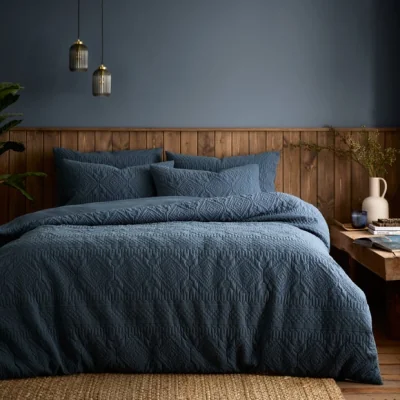 Dunelm Walker Duvet Cover & Pillowcase Set