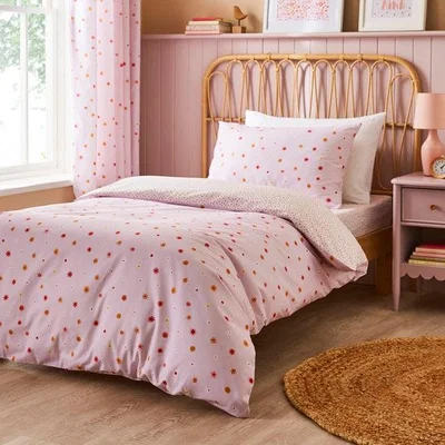 Dunelm Daisy Ditsy Polycotton Duvet Cover & Pillowcase Set