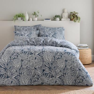 Dunelm Jama Duvet Cover and Pillowcase Set