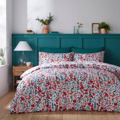 Dunelm Meadow Floral Polycotton Duvet Cover & Pillowcase Set