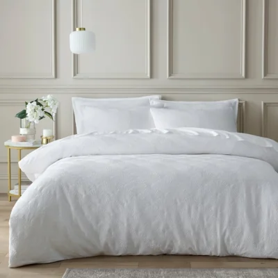 Dunelm Sirena Jacquard Duvet Cover & Pillowcase Set