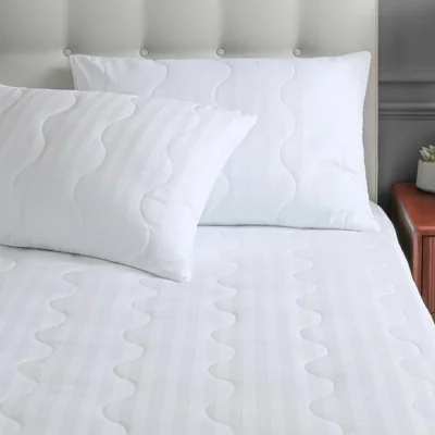 Dunelm Hotel Anti-Allergy Pillow Pair and Bedding Protector Bundle