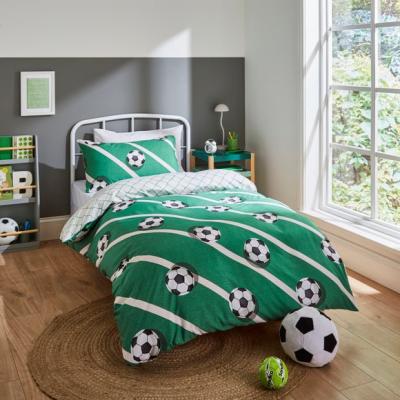 Dunelm Football Duvet Cover & Pillowcase Set