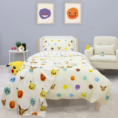 Dunelm Pokemon Character Duvet Cover & Pillowcase Set