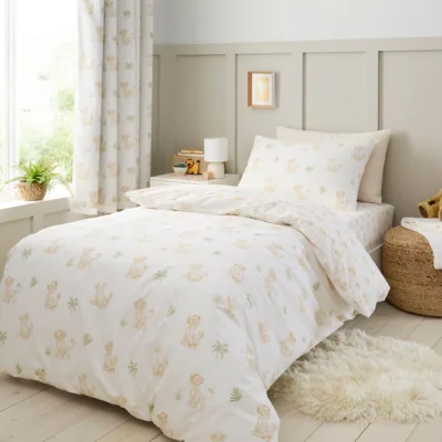 Dunelm Disney Simba Adventures 100% Cotton Quilt Cover & Pillowcase Set