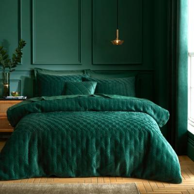 Dunelm Tamara Deco Duvet Cover & Pillowcase Set