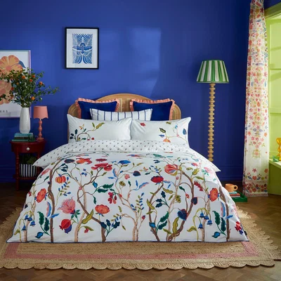 Dunelm Sophie Robinson Forgotten Garden 100% Cotton Duvet Cover & Pillowcase Set