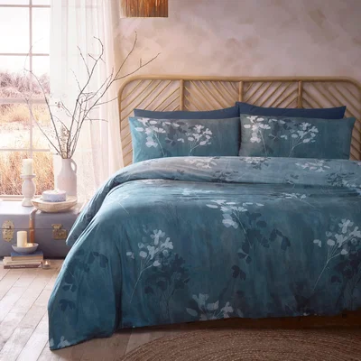 Dunelm Flynn Polycotton Duvet Cover & Pillowcase Set
