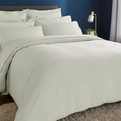 Dunelm Fogarty Soft Touch Natural Duvet Cover and Pillowcase Set Cream