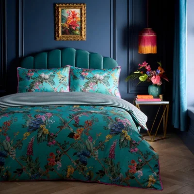 Dunelm Laurence Llewelyn-Bowen Cotswold Fantasia 100% Cotton Duvet Cover & Pillowcase Set