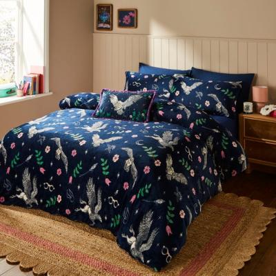 Dunelm Harry Potter Fleece Duvet Cover and Pillowcase Set
