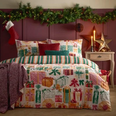 Dunelm furn. All Wrapped Up Duvet Cover and Pillowcase Set