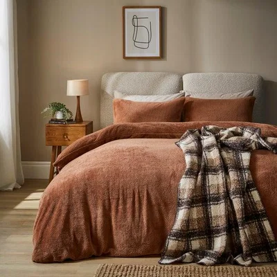 Dunelm Teddy Duvet Cover and Pillowcase Set