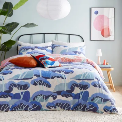 Dunelm furn. D'Azure Duvet Cover and Pillowcase Set MultiColoured
