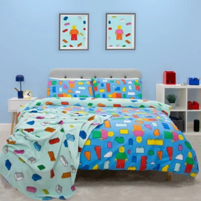 Dunelm Lego Duvet Cover and Pillowcase Set