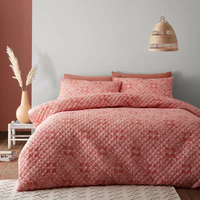 Dunelm Edie Duvet Cover & Pillowcase Set