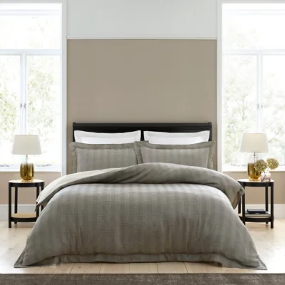 Dunelm Dorma Fenton TENCEL Duvet Cover & Pillowcase Set