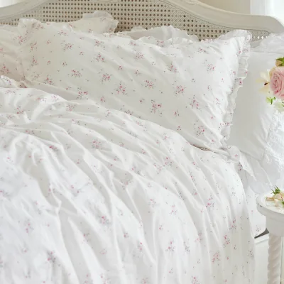 French Bedroom Rosebelle Bed Linen Set in Petal, by Rachel Ashwell (Extra Pair of Pillowcases)