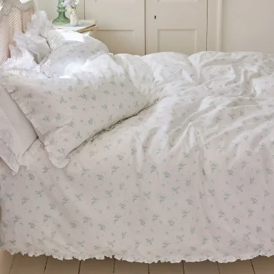 French Bedroom Rosebelle Bed Linen Set in Bluebell, by Rachel Ashwell (Double Set)