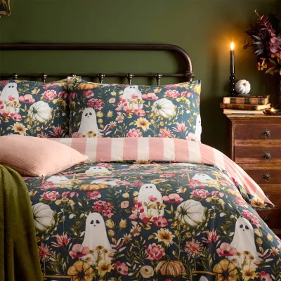 French Bedroom Bootanical Bed Linen Set (King Set)