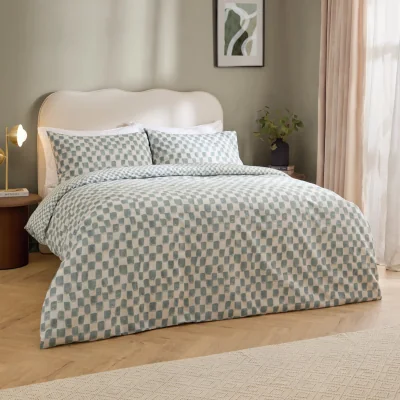 Habitat Hoem Nyhavn Aqua Bedding Set - Double