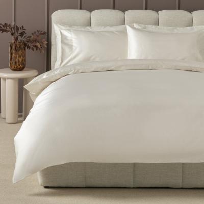 Habitat Habitat Cotton 400 TC Faggoting Cream Bedding Set- Superking
