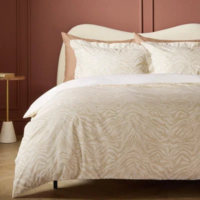 Habitat Habitat Zebra Print Cream Bedding Set - Single