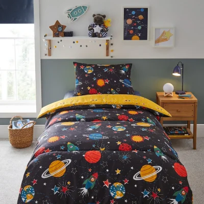 Habitat Silentnight Healthy Growth Space Coverless Duvet Set- Single