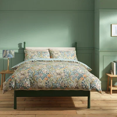 Habitat Habitat x Morris & Co. Golden Lily Bedding Set - Superking