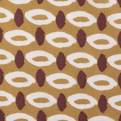 Habitat Habitat Oval Mini Print Orange Bedding Set - Single