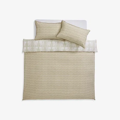 Habitat Habitat x Scion Cotton Swim Swam Swan Bedding Set- King size