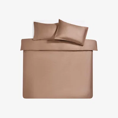 Habitat Habitat Faggoting 400TC Mocha Bedding Set - Single