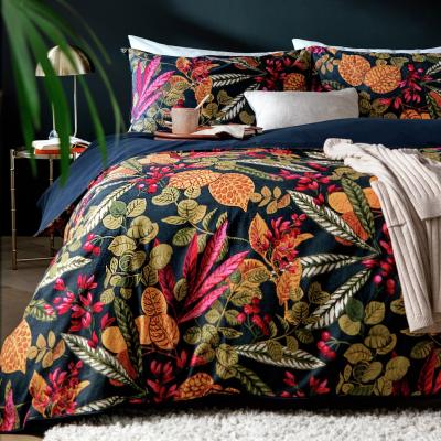 Habitat Habitat Cotton Christmas Botanical Bedding Set - Superking