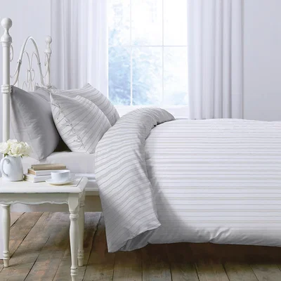 Homebase Country Living Yarn Dye Stripe Bedding Set - King