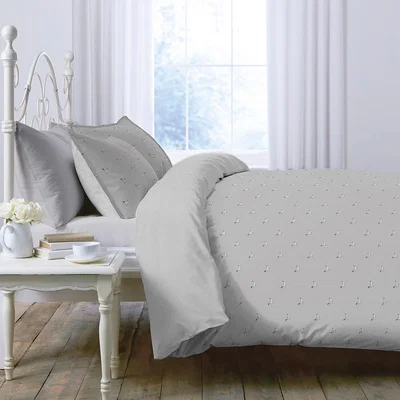 Homebase Country Living Ducks Printed Bedding Set - Super King