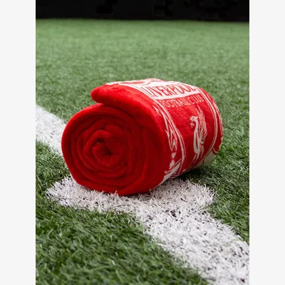 John Lewis Rest Easy Sleep Better Liverpool FC Fleece Blanket
